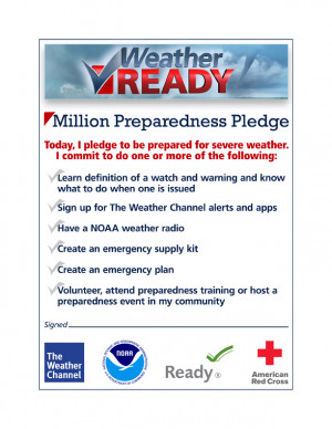 The Million Preparedness Pledge