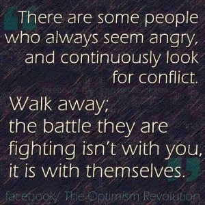of how their own lives are going at the time. The more argumentative ...