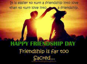 Happy Friendship Day Girl And Boy Pics,Images,Photos,SMS And Quotes