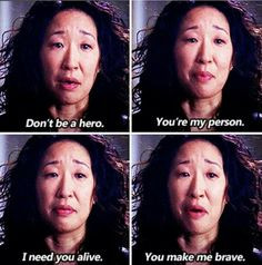 ... Cristina Yang to Meredith Grey, Grey's Anatomy Season 10 finale quotes