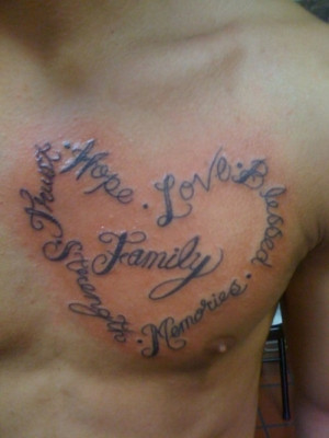 Family Tattoo Quotes for Men