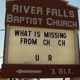Church Signs Sayings