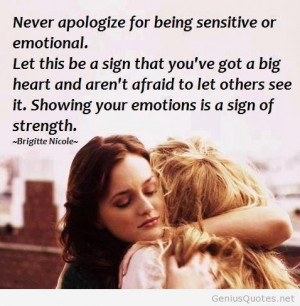 ... apologize for being sensitive and emotional quotes with girls images1