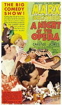 Old Movie Quote - The Marx Brothers in A Night at the Opera