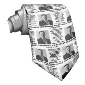 Theodore Roosevelt Portrait Necktie