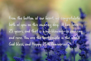 25 year wedding anniversary quotes