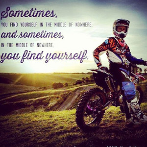 Dirt Bike Quotes Tumblr Motocross quote - quoteko.com