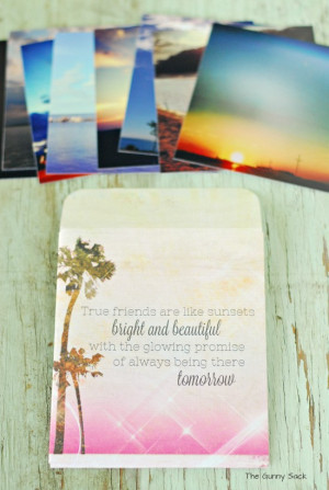 Print Instagram photos and then use this envelope template for a ...
