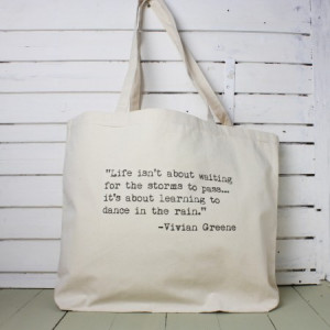 inspirational bag quote