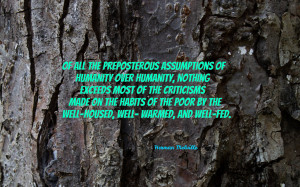 Of all the preposterous assumptions... quote wallpaper