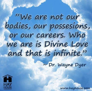 Divine Love. Beautifully said.