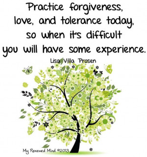 Practice forgiveness quote via www.MyRenewedMind.org