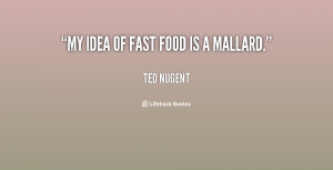 Quotes About Fast Food