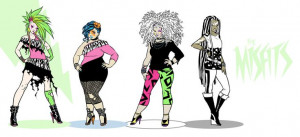 The Misfits (from Jem and the Holograms) by Sophie Campbell