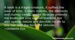 Fragile Nature Quotes