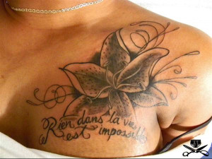 tattoos-for-women-simple flower