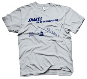 12. Snakes On An Inclined Plane T-shirt