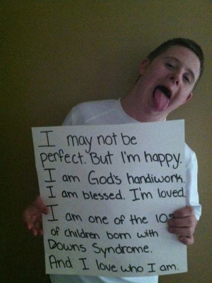 god's handiwork - Down-syndrome