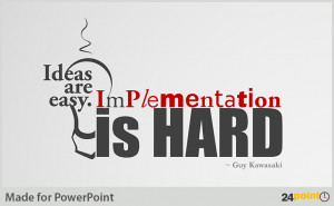 Business Quote - Guy Kawasaki - Ready made PowerPoint Template