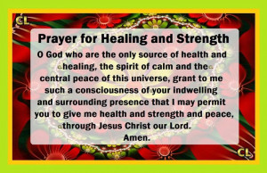 Prayer for healing and strength