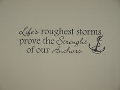 Anchor Sayings