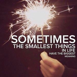 It's the little things that mean the most!! #truth #littlethings #life ...