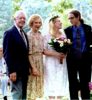 Amy Carter, the only daughter of former President Jimmy Carter and ...