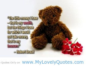 My little money is my wealth inspirational wealth quotes