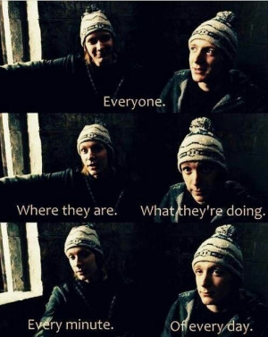 ... Harry Potter, The Marauder, George Weasley, Weasley Twin, Twin Quotes