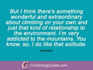 Famous Sayings By Andy Serkis