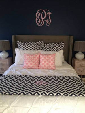 Chevron Bedding Room Decor Decorating