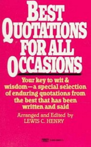 Best Quotations for All Occasions P1837