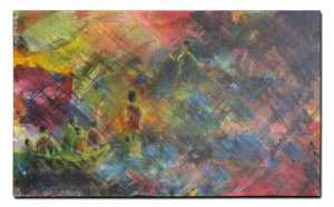 Peter Walks on Water | 12x20 | Acrylic on Canvas | Art of the Covenant ...