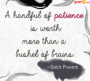 Patience Quotations