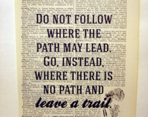 ... trail Inspirational travel quote, 7