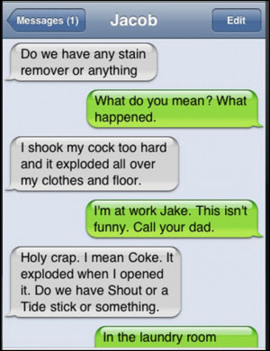 Iphone Text Conversation Joke Message Haha Wallpaper Funny Picture