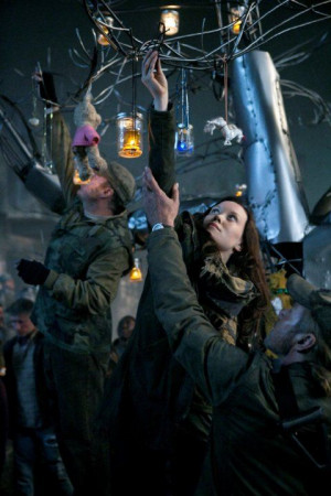 Still of Will Patton and Laci J Mailey in Falling Skies (2011)