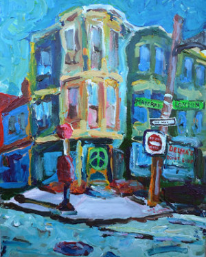 Some of my East Boston friends requested a painting of