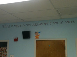 Vinyl Quote for Classroom