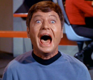 ... Dr. McCoy - I bet the Real McCoy gets sick of being compared to Bones