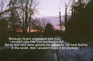 so many things that I wish you knew...