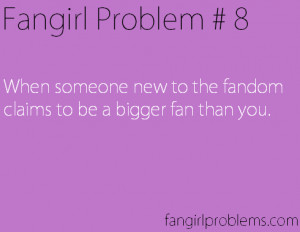 Hi. My name is Christine, and I'm a fangirl.