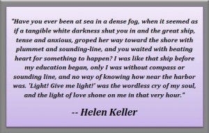 Helen keller love quotes