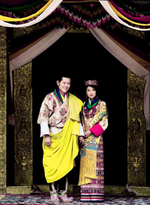 bhutan king and queen