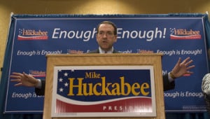 Mike Huckabee wants to abolish the IRS
