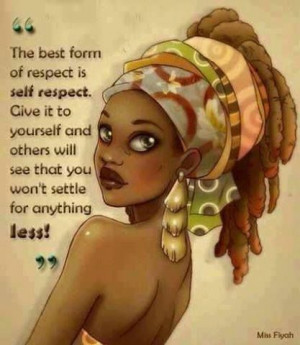 self respect leads to the utmost respect in god eyes