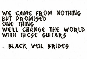 Black Veil Brides Quotes From Songs BVB s The Legacy by BVBReady