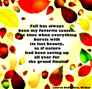 Grand finale fall quote autumn abstract:High Contrast