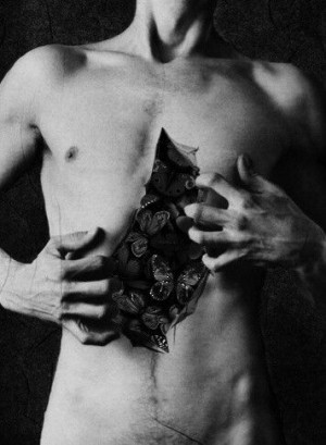 Butterflies in stomach