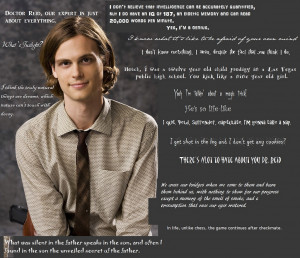 Criminal Minds Spencer Reid Quotes